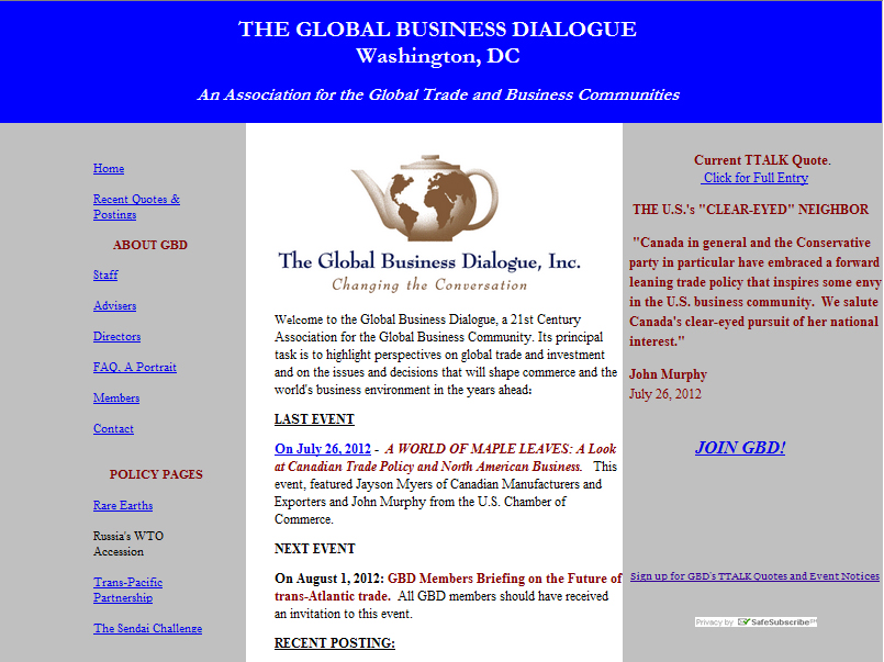 Global Business Dialogue