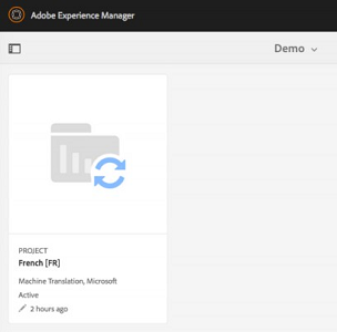 Adobe Experience Manager Translation