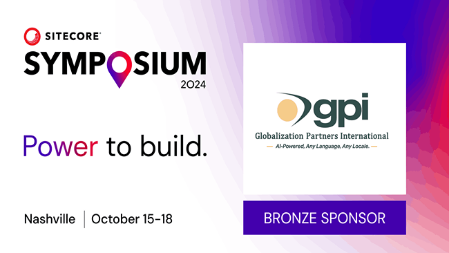 GPI at Sitecore Symposium 2024 Blog